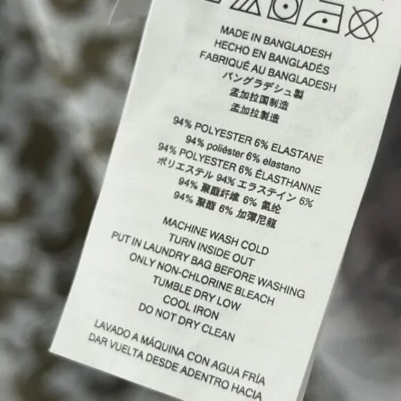 MICHAEL KORS Shirt Men L Golf Polo Short Sleeve Floral Camo Performance Olive - Picture 10 of 13